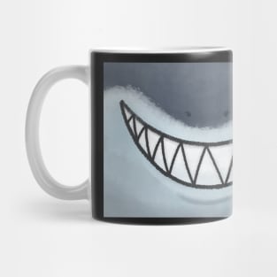 Great White Shark Smile Mask! Mug